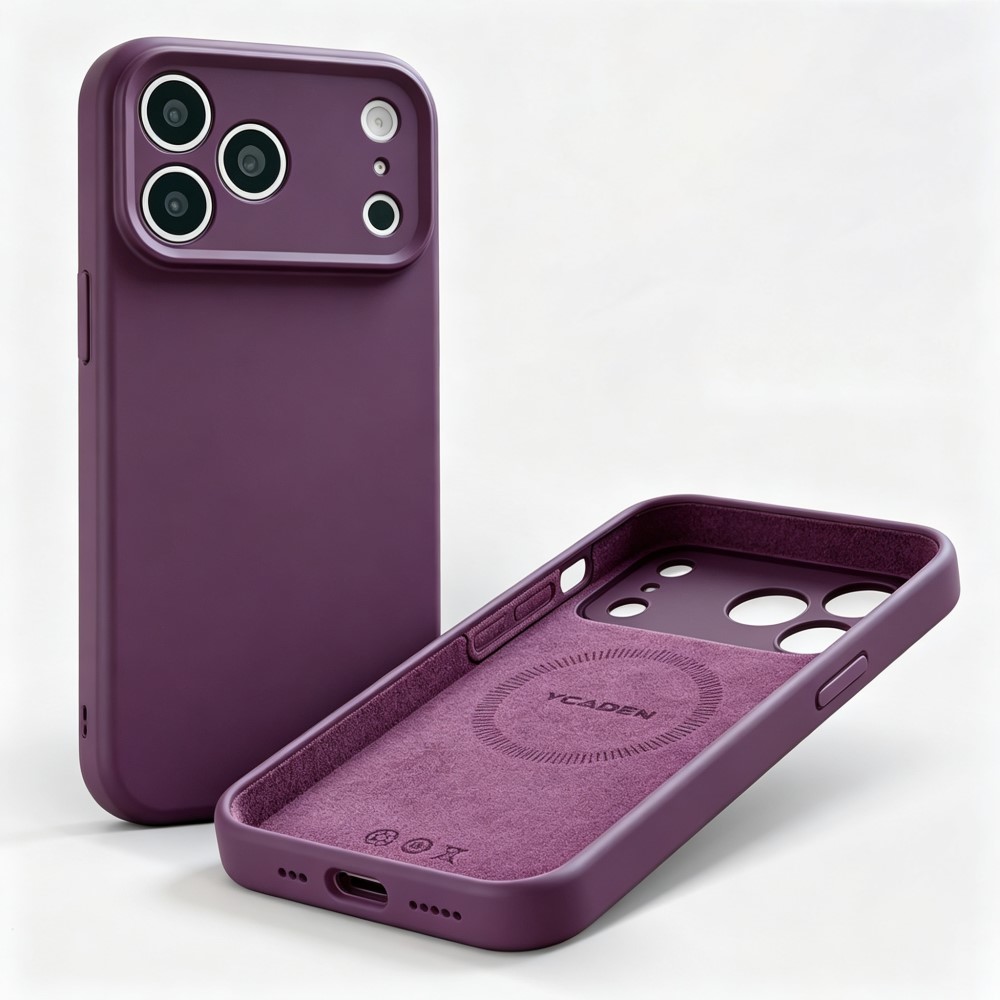 Liquid Silicone Magnetic Phone Case - Funda Magnética de Silicona Líquida de