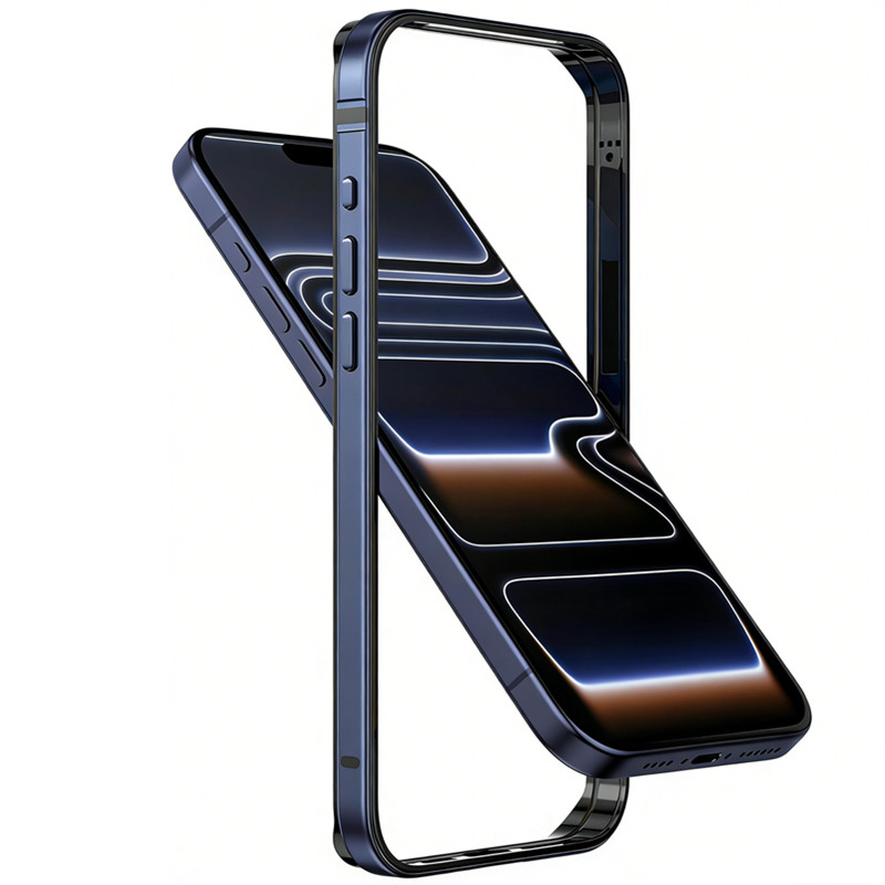 Metal Bumper Aluminum Frame Case - Funda Delgada de Aluminio para iPhone