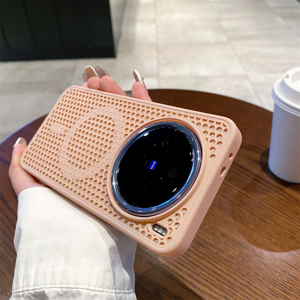 Heat Dissipation Mesh Breathable Case - Funda de lujo con textura agradable