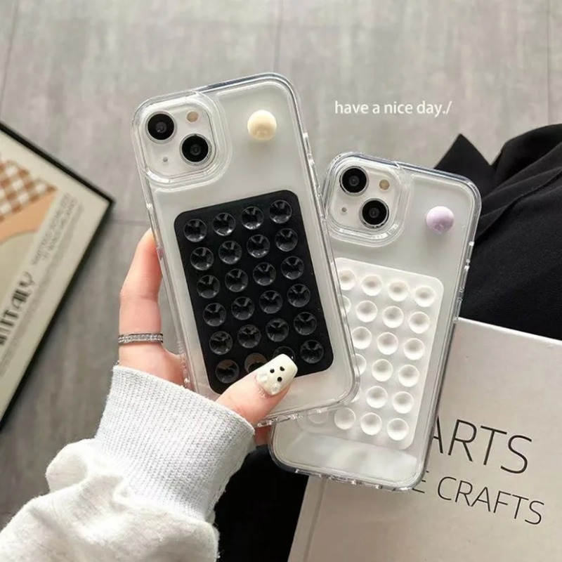 Phone Stands - Alfombrilla de silicona con ventosa para