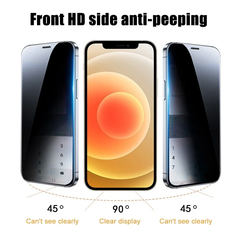 Funda antiespía para samsung a - Anti Spy Privacy Glass Case reseña y precio