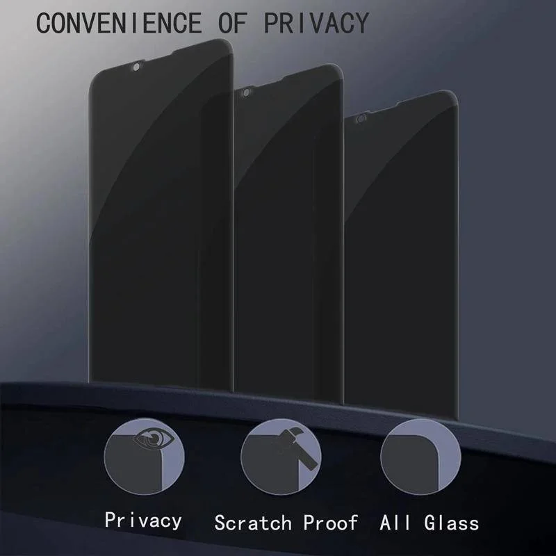 2 piezas de protector de panta - Anti Spy Privacy Glass Case reseña y precio
