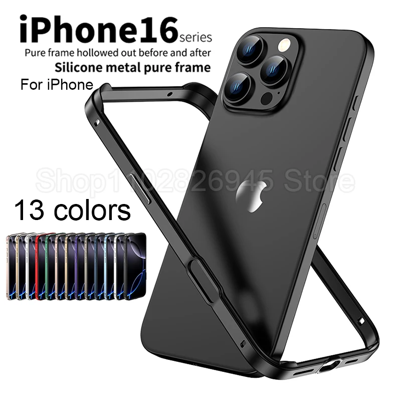 Funda híbrida de silicona y al - Metal Bumper Aluminum Frame Case reseña y precio