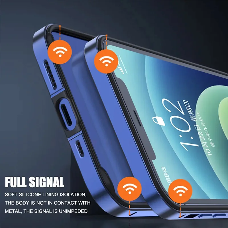 Funda híbrida de silicona y al - Metal Bumper Aluminum Frame Case reseña y precio