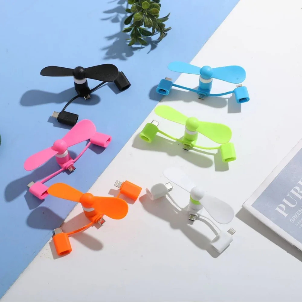 Ventilador USB creativo Mini v - Power Banks reseña y precio