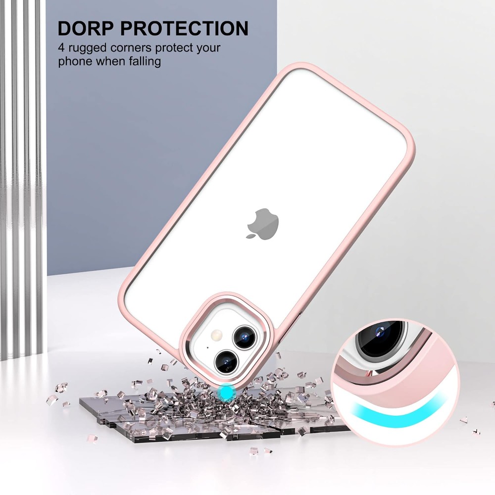 Funda transparente a prueba de - Clear Shockproof Bumper Case reseña y precio