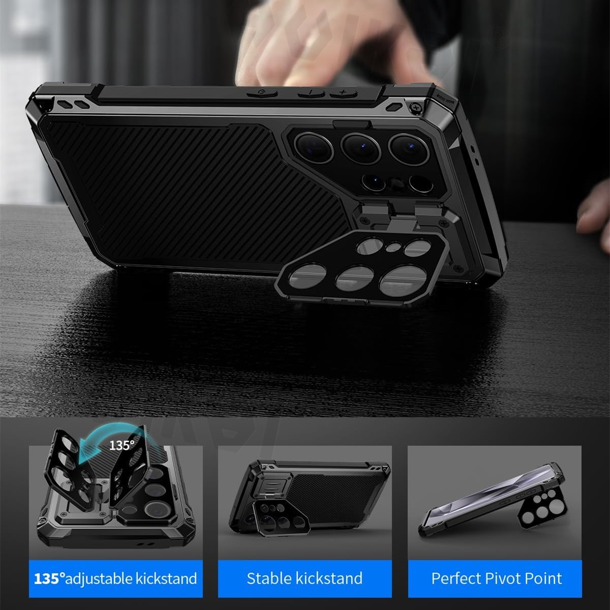 Funda para Samsung Galaxy S25  - Heavy Duty 360 Full Body Protective Case reseña y precio