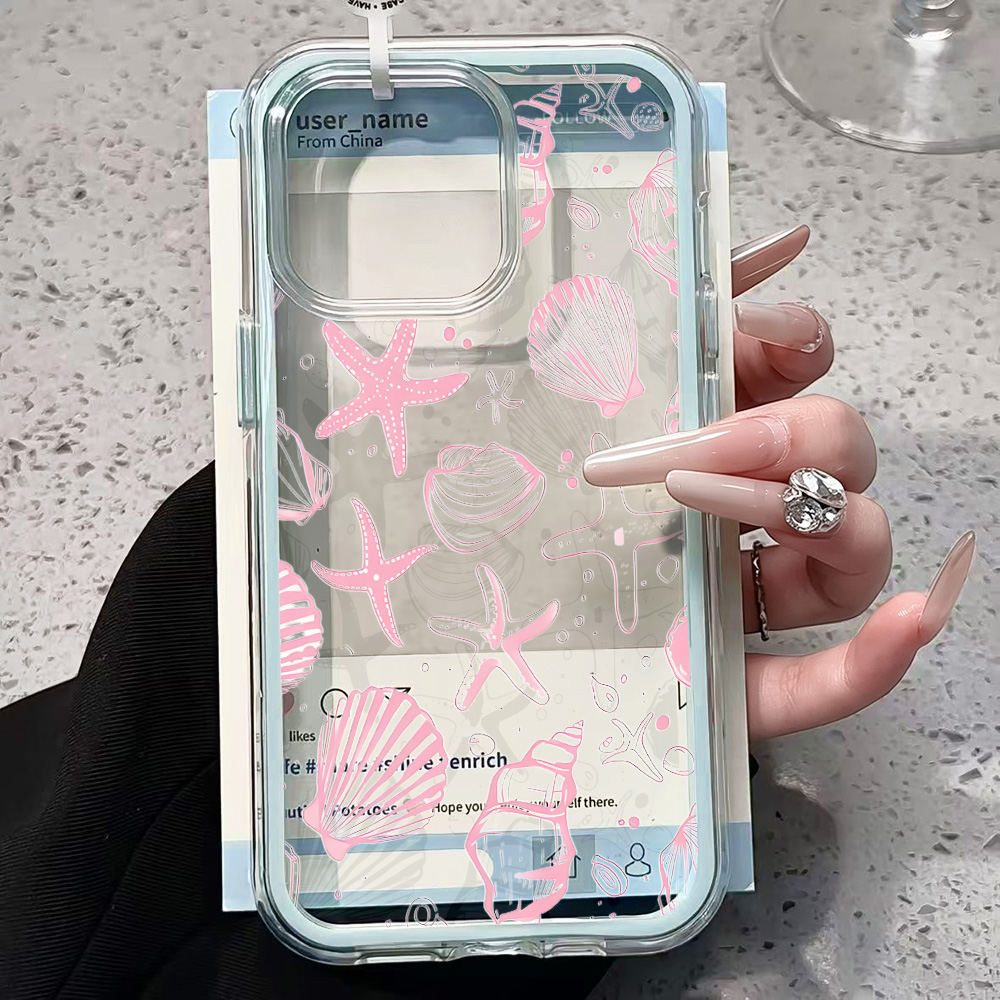 Funda Transparente con Diseño  - Clear Shockproof Bumper Case reseña y precio