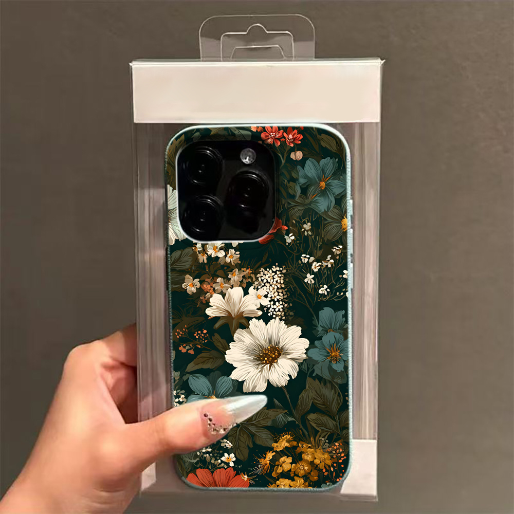 Funda para teléfono con diseño - Vintage Floral Pattern Soft Case reseña y precio