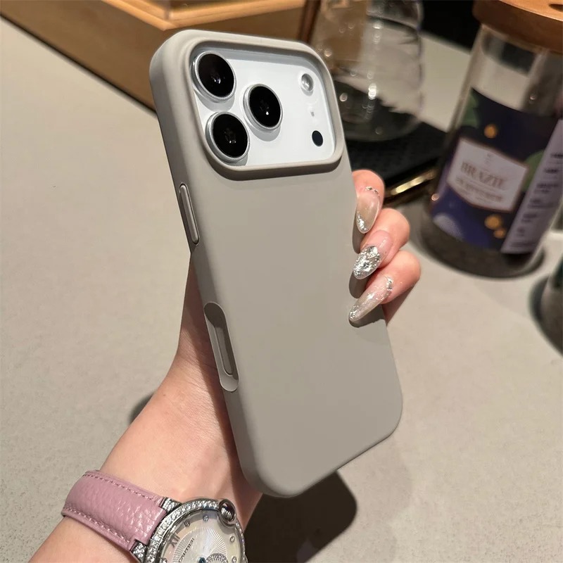 Funda de silicona líquida con  - Liquid Silicone Magnetic Phone Case reseña y precio