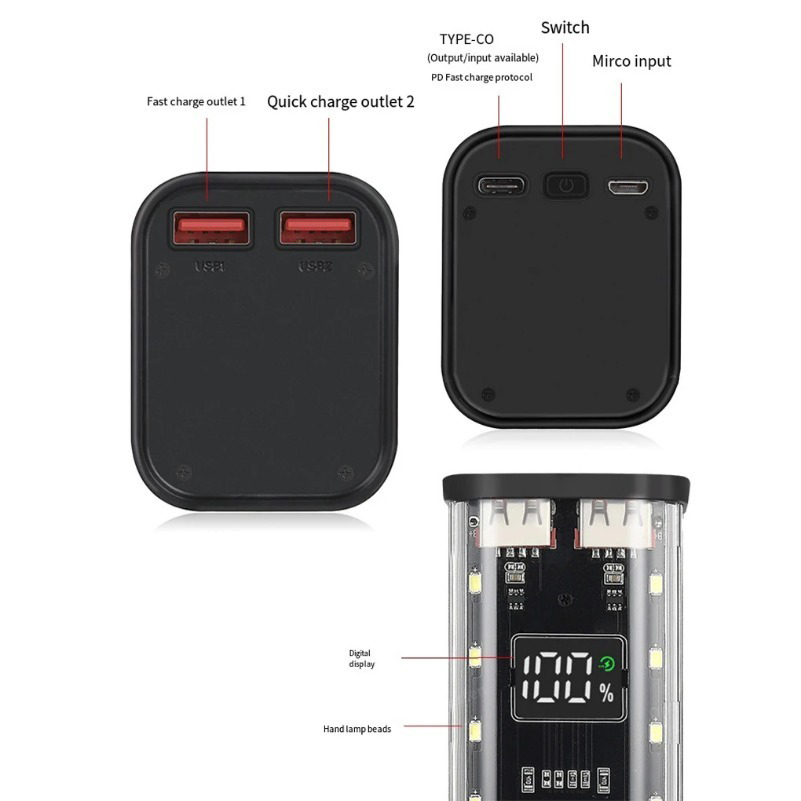 Diseño de carcasa para batería - Power Banks reseña y precio
