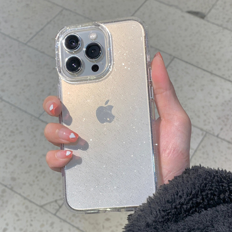Funda de teléfono transparente - Clear Shockproof Bumper Case reseña y precio