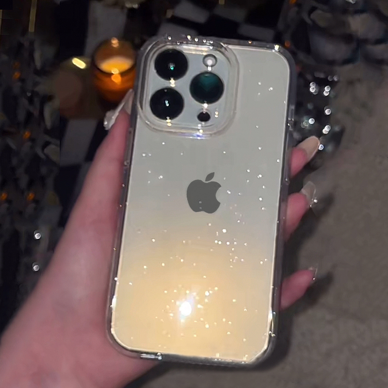Funda de teléfono transparente - Clear Shockproof Bumper Case reseña y precio