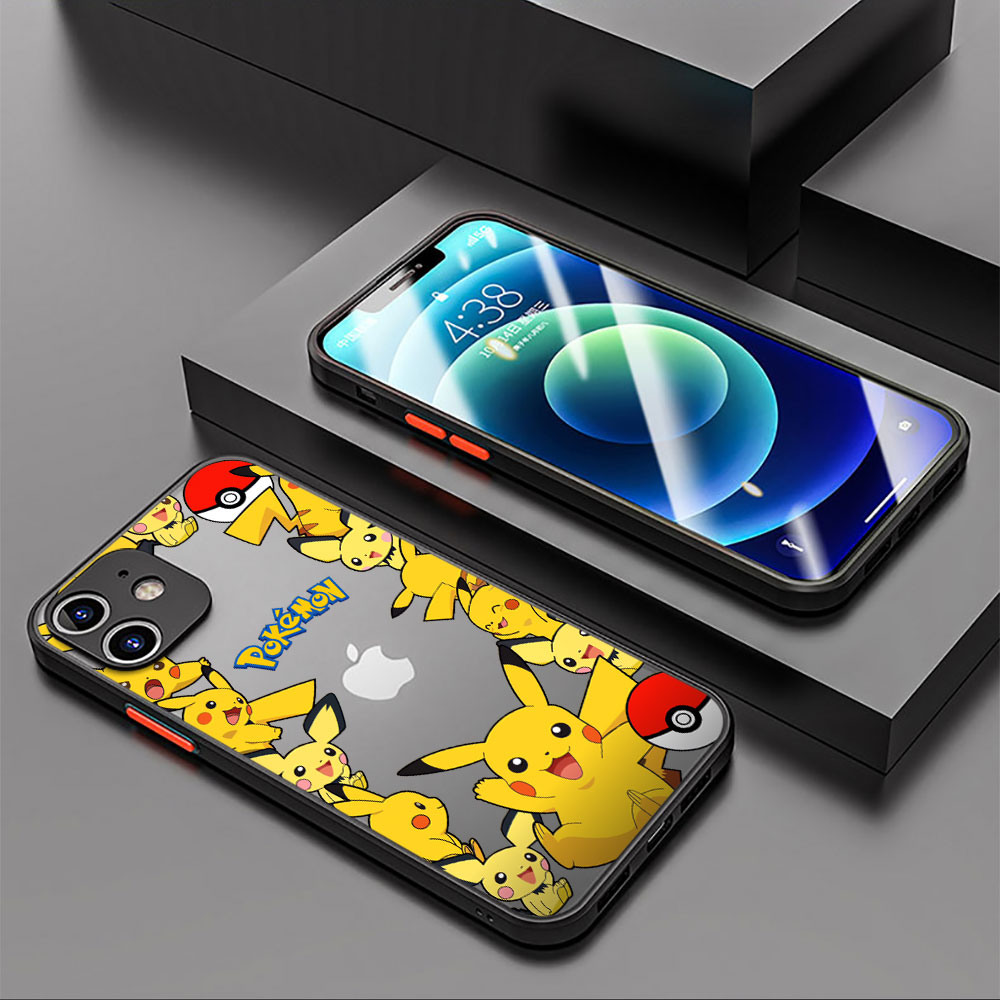 Funda de Pokémon de dibujos an - Matte Hard Pc Back Case reseña y precio