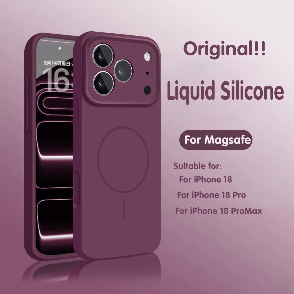 Funda Magnética de Silicona Lí - Liquid Silicone Magnetic Phone Case reseña y precio
