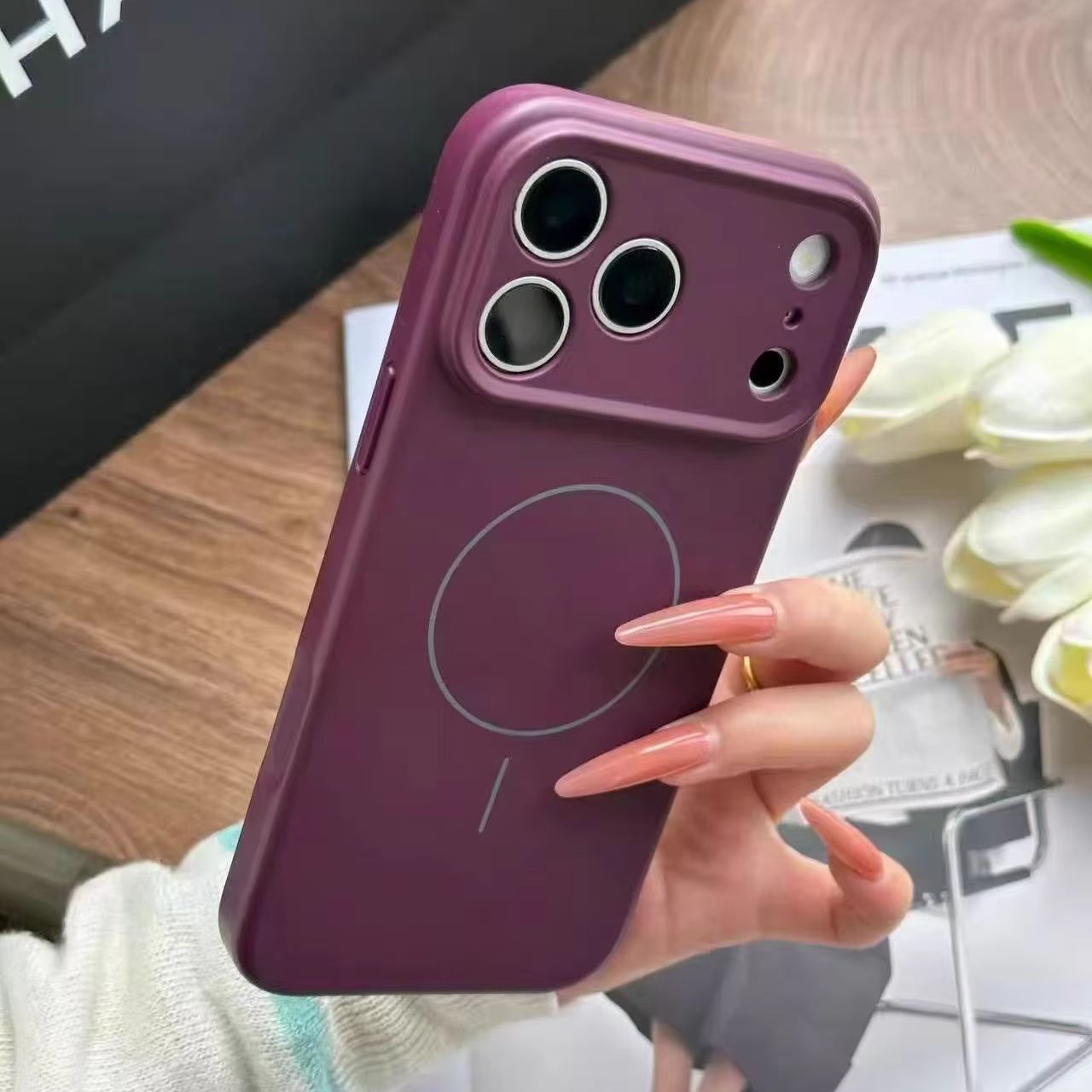 Funda Magnética de Silicona Lí - Liquid Silicone Magnetic Phone Case reseña y precio