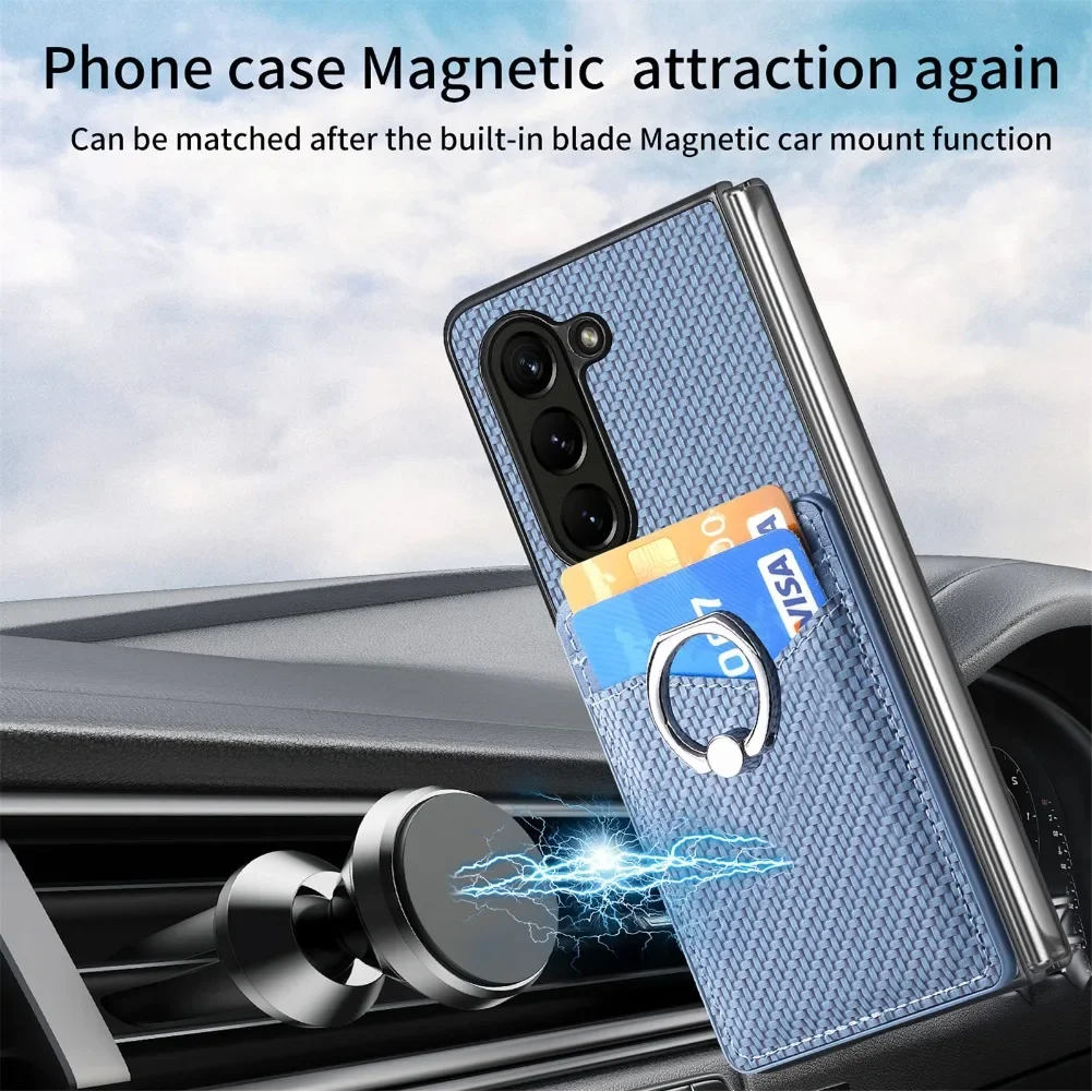 Funda de cuero PU para teléfon - Leather Wallet Card Holder Phone Cover reseña y precio