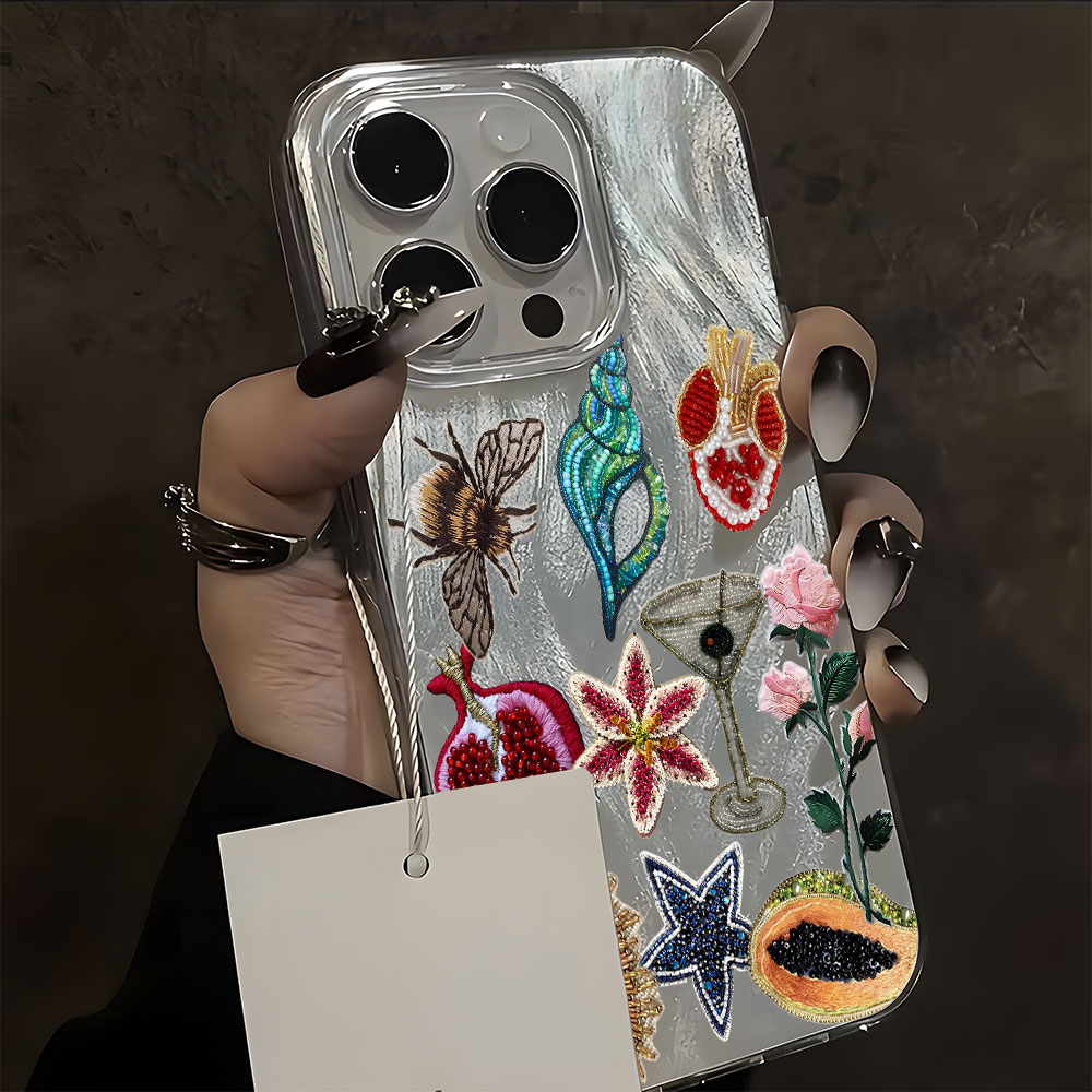 Funda Protectora para Teléfono - Vintage Floral Pattern Soft Case reseña y precio