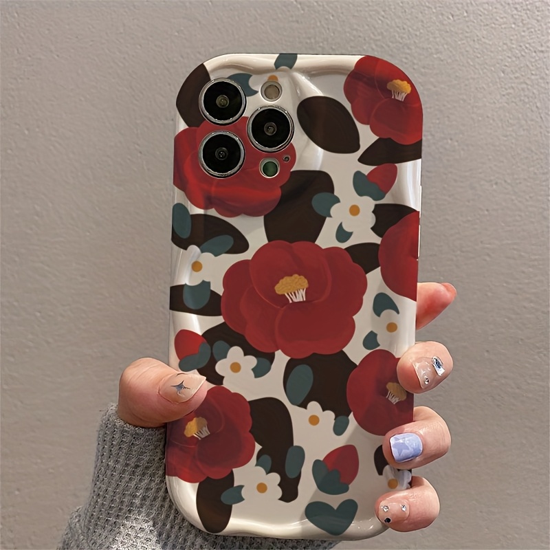Funda para teléfono con diseño - Vintage Floral Pattern Soft Case reseña y precio
